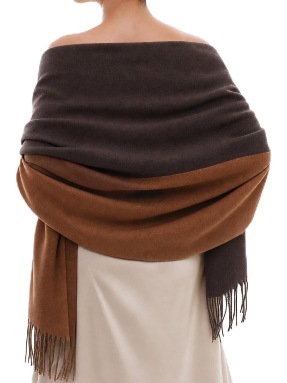 Cozy Pashmina Shawl Scarf | Versatile Blanket Wrap for Evening Dress & Outings